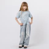 【レースリボン付き】ルーズダメージデニムパンツ | URBAN CHERRY | 詳細画像11 