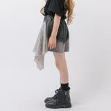 チャックシャツドッキングデニムショートパンツ | URBAN CHERRY | 詳細画像5