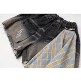 チャックシャツドッキングデニムショートパンツ | URBAN CHERRY | 詳細画像8