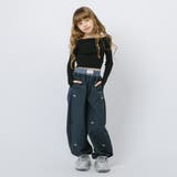 チェックレイヤードライクリボンデザインナイロンパンツ | URBAN CHERRY | 詳細画像13 