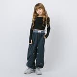 チェックレイヤードライクリボンデザインナイロンパンツ | URBAN CHERRY | 詳細画像15 