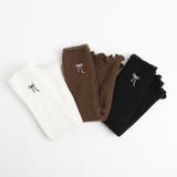 リボン刺繍レッグウォーマー | URBAN CHERRY | 詳細画像2