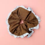 バイカラーフリルシュシュ | URBAN CHERRY | 詳細画像4 