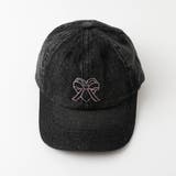 ハートリボン刺繍デニムキャップ | URBAN CHERRY | 詳細画像11