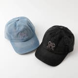 ハートリボン刺繍デニムキャップ | URBAN CHERRY | 詳細画像2