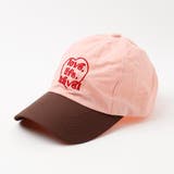 フロントハートロゴ刺繍デザインバイカラーキャップ | URBAN CHERRY | 詳細画像15 