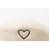 ワンポイントハートベレー帽 | URBAN CHERRY | 詳細画像10