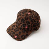 ミニハートデザインレオパードキャップ | URBAN CHERRY | 詳細画像4 