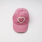バイカラーフリンジハートデザインキャップ | URBAN CHERRY | 詳細画像3 
