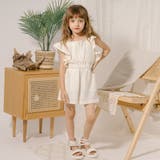 【さらっと触感】ワッフルショルダーフリルショートオールインワン | URBAN CHERRY | 詳細画像17