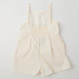 【リボンふくれジャガード】バックシャーリングオールインワン | URBAN CHERRY | 詳細画像4