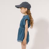 バックプリントフレンチスリーブデニムオールインワン | URBAN CHERRY | 詳細画像5