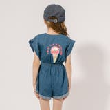 バックプリントフレンチスリーブデニムオールインワン | URBAN CHERRY | 詳細画像6