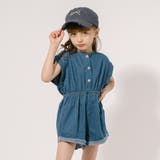 バックプリントフレンチスリーブデニムオールインワン | URBAN CHERRY | 詳細画像8