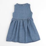 Vネックフロントボタンデニムワンピース | URBAN CHERRY | 詳細画像3