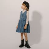 Vネックフロントボタンデニムワンピース | URBAN CHERRY | 詳細画像8