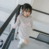 【U.TRACK】オーバーサイズサイドラインロゴワンピース | URBAN CHERRY | 詳細画像26