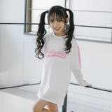 【U.TRACK】オーバーサイズサイドラインロゴワンピース | URBAN CHERRY | 詳細画像50