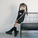 【U.TRACK】オーバーサイズサイドラインロゴワンピース | URBAN CHERRY | 詳細画像67