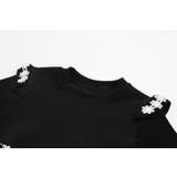 ショルダーパールフリル切り替えフラワーワンピース | URBAN CHERRY | 詳細画像12