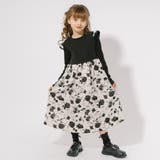 ショルダーパールフリル切り替えフラワーワンピース | URBAN CHERRY | 詳細画像19