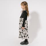 ショルダーパールフリル切り替えフラワーワンピース | URBAN CHERRY | 詳細画像4