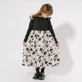 ショルダーパールフリル切り替えフラワーワンピース | URBAN CHERRY | 詳細画像7