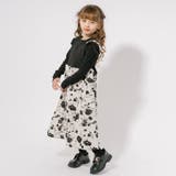 ショルダーパールフリル切り替えフラワーワンピース | URBAN CHERRY | 詳細画像8