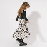 ショルダーパールフリル切り替えフラワーワンピース | URBAN CHERRY | 詳細画像9