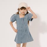 デニムパフスリーブスクエアネックワンピース | URBAN CHERRY | 詳細画像23