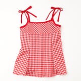 ショルダーリボンギンガムチェックチュニック | URBAN CHERRY | 詳細画像2 