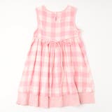 バックリボンギンガムチェックノースリーブワンピース | URBAN CHERRY | 詳細画像4 