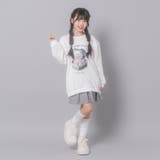 【CHIPIE/シピ】オーバーサイズシアーリボンキャットプリントミニワンピース | URBAN CHERRY | 詳細画像16