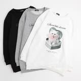 【CHIPIE/シピ】オーバーサイズシアーリボンキャットプリントミニワンピース | URBAN CHERRY | 詳細画像2