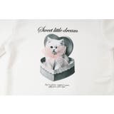 【CHIPIE/シピ】オーバーサイズシアーリボンキャットプリントミニワンピース | URBAN CHERRY | 詳細画像25