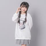 【CHIPIE/シピ】オーバーサイズシアーリボンキャットプリントミニワンピース | URBAN CHERRY | 詳細画像31