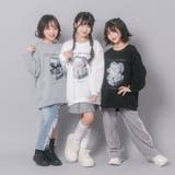 【CHIPIE/シピ】オーバーサイズシアーリボンキャットプリントミニワンピース | URBAN CHERRY | 詳細画像51