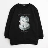 【CHIPIE/シピ】オーバーサイズシアーリボンキャットプリントミニワンピース | URBAN CHERRY | 詳細画像8