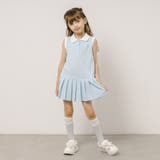 配色ワンポイントリボンプリーツワンピース | URBAN CHERRY | 詳細画像17