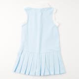 配色ワンポイントリボンプリーツワンピース | URBAN CHERRY | 詳細画像3