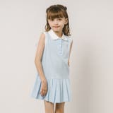 配色ワンポイントリボンプリーツワンピース | URBAN CHERRY | 詳細画像6