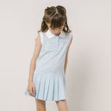 配色ワンポイントリボンプリーツワンピース | URBAN CHERRY | 詳細画像7