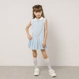 配色ワンポイントリボンプリーツワンピース | URBAN CHERRY | 詳細画像9