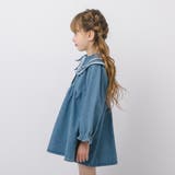 ダブルフリルカラーデザインデニムワンピース | URBAN CHERRY | 詳細画像5 