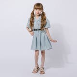 【2点セット】ウエストベルト付きパフスリーブデニムワンピース | URBAN CHERRY | 詳細画像3