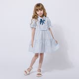 リボンタイ付きパフスリーブシャツワンピース | URBAN CHERRY | 詳細画像3 