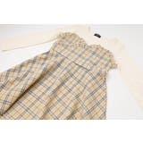 チェックビスチェドッキングワンピース | URBAN CHERRY | 詳細画像23 
