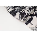 ショルダーリボンボタニカルデザインロングワンピース | URBAN CHERRY | 詳細画像12
