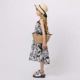ショルダーリボンボタニカルデザインロングワンピース | URBAN CHERRY | 詳細画像6