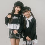 【CHIPIE シピ】(取り外し可能タイ付)ワンポイントロゴ刺繍ドッキングワンピ… | URBAN CHERRY | 詳細画像3 